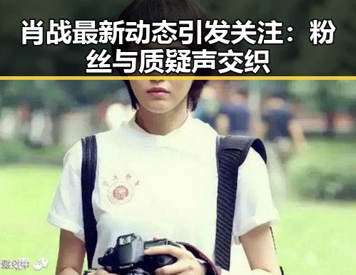 肖战最新动态引发关注:粉丝与质疑声交织